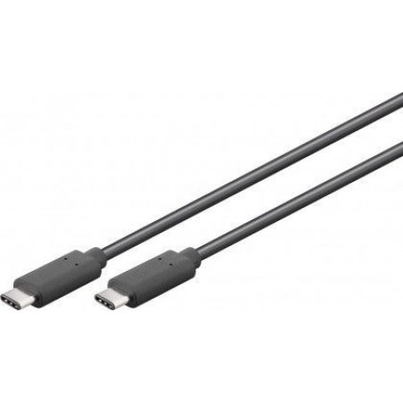 Goobay USB 3.1-Stecker (Typ C)  USB 3.1-Stecker (Typ C) [1,5m schwarz]