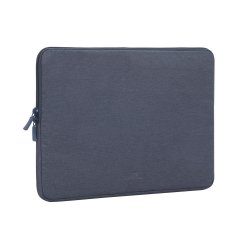 Rivacase Suzuka notebook case 33.8 cm (13.3") Sleeve case Blue