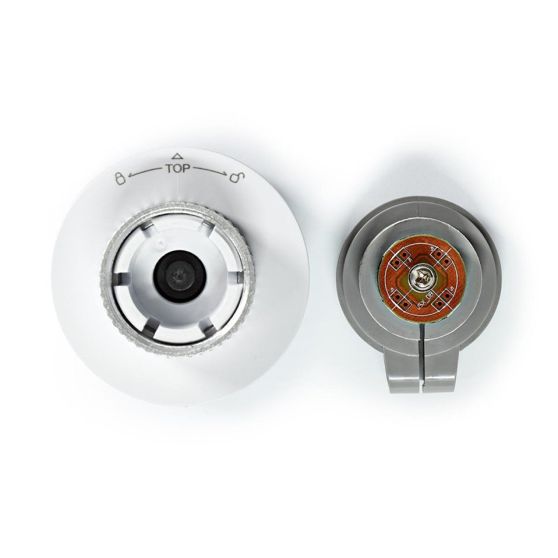 Nedis Zigbee Smart Radiatorknop thermostat White