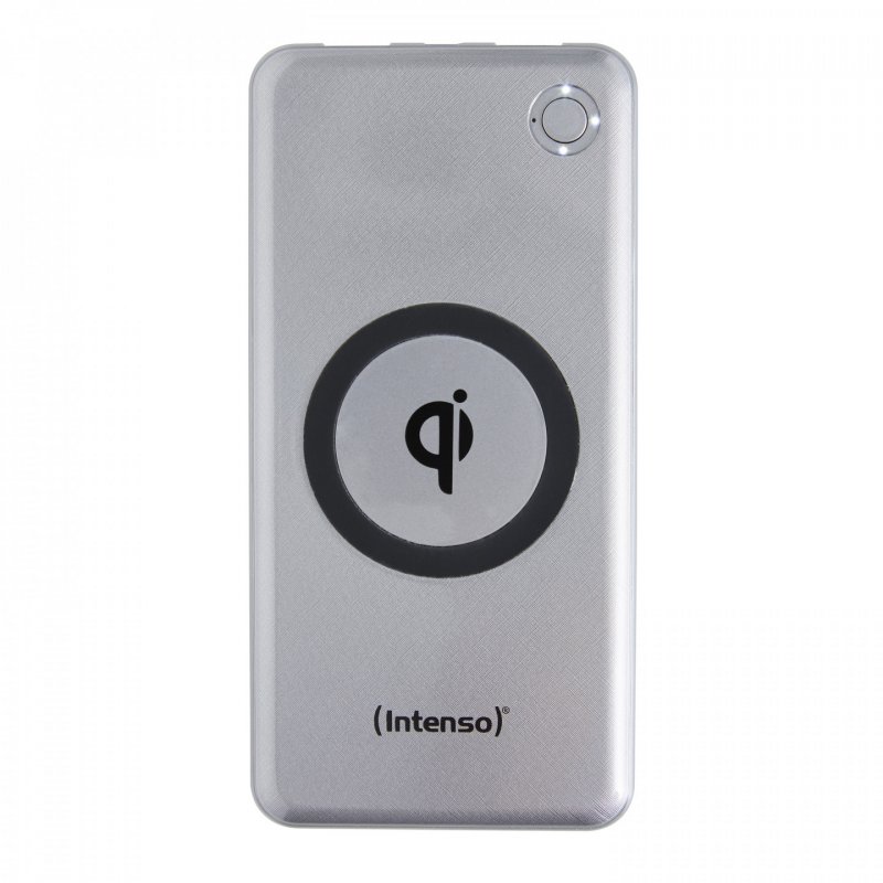 Intenso WPD10000 Lithium Polymer (LiPo) 10000 mAh Wireless charging Silver