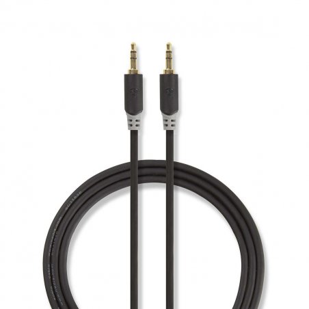 Nedis CABW22000AT20 audio cable 2 m 3.5mm Anthracite