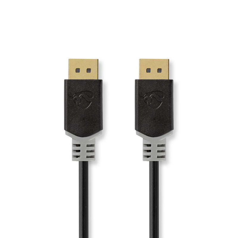 Nedis CCBW37014AT30 DisplayPort cable 3 m Anthracite, Grey