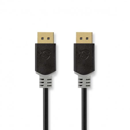 Nedis CCBW37014AT30 DisplayPort cable 3 m Anthracite, Grey