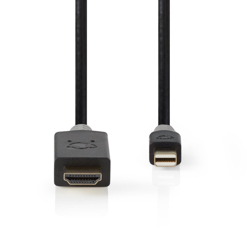 Nedis CCBW37604AT20 câble vidéo et adaptateur 2 m Mini DisplayPort HDMI Anthracite