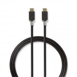 Nedis CCBW64700AT10 USB cable 1 m USB 3.2 Gen 2 (3.1 Gen 2) USB C Anthracite