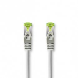 Nedis Cat 7 Kabel | S/FTP | RJ45 Stecker | RJ45 Stecker | 5.00 m | Rund | LSZH | Grau | Verpackung mit Sichtfenster