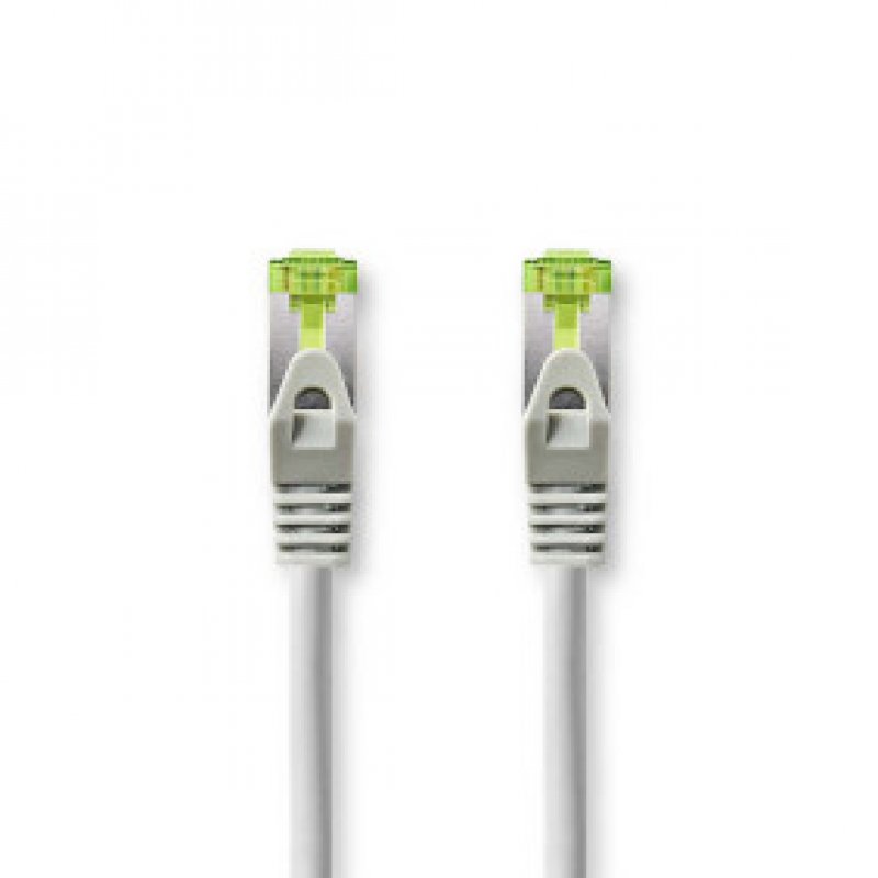 Nedis Cat 7 Kabel | S/FTP | RJ45 Stecker | RJ45 Stecker | 5.00 m | Rund | LSZH | Grau | Verpackung mit Sichtfenster