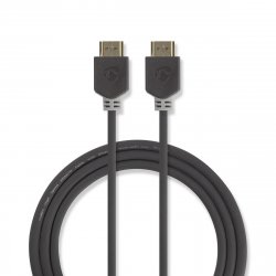 Nedis CVBW34000AT100 HDMI cable 10 m HDMI Type A (Standard) Anthracite