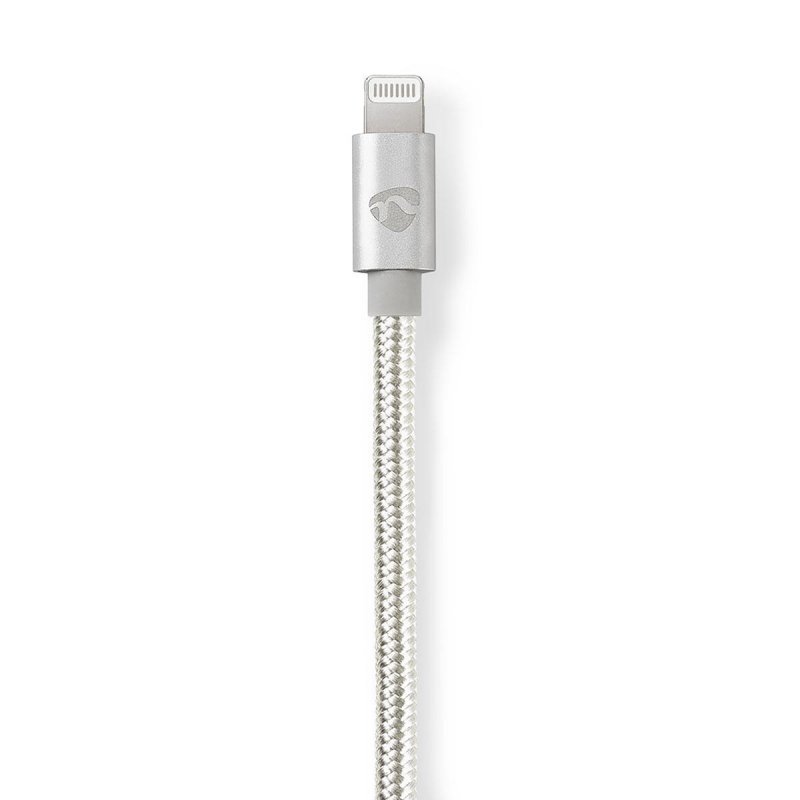 Nedis CCTB39650AL10 lightning cable 1 m Aluminium