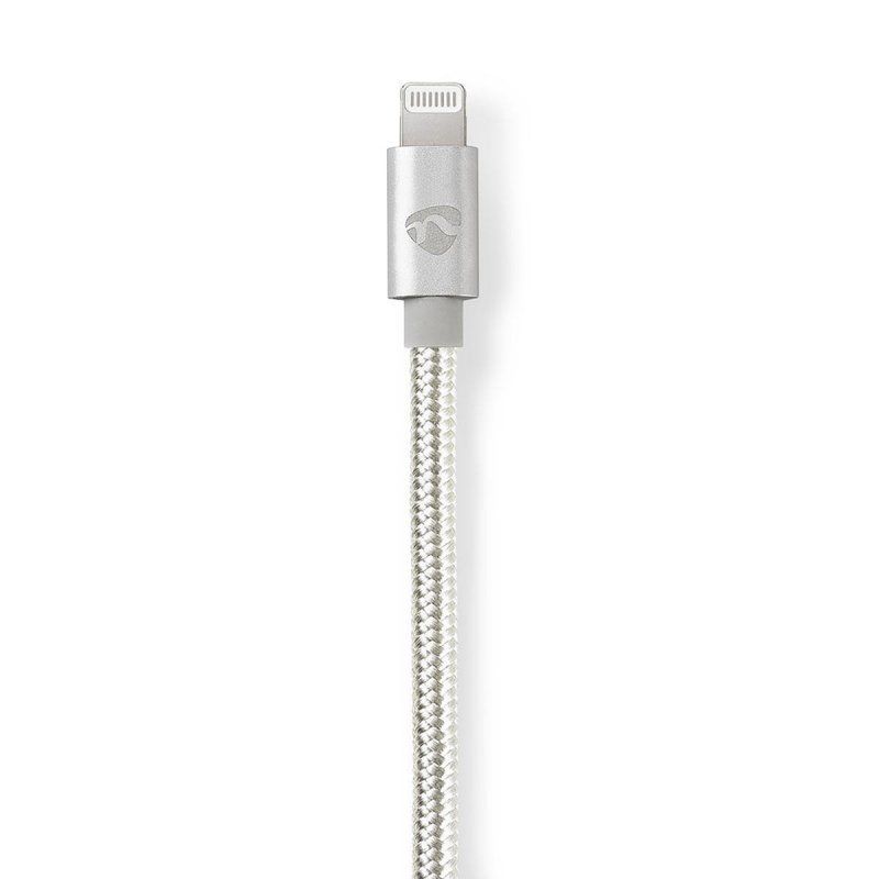 Nedis CCTB39650AL20 lightning cable 2 m Aluminium