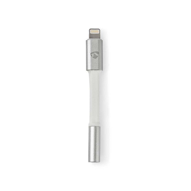 Nedis CCTB39950AL015 mobile phone cable Aluminium Apple 30-pin 3.5mm