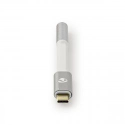 Nedis CCTB65950AL008 câble audio 0,08 m 3,5mm USB Aluminium