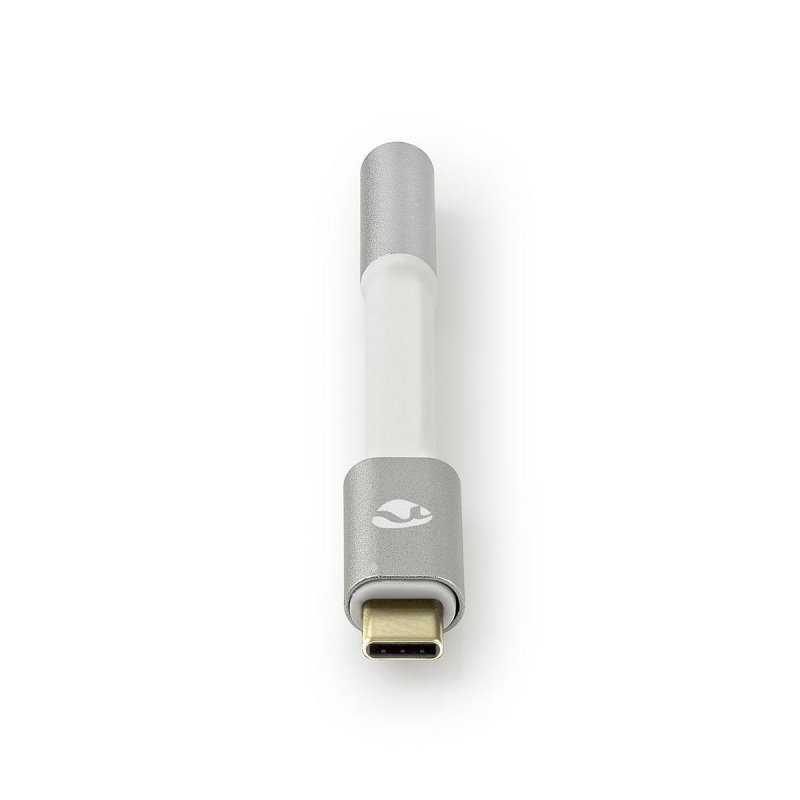 Nedis CCTB65950AL008 câble audio 0,08 m 3,5mm USB Aluminium