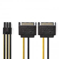 Nedis CCGP74205VA015 câble d'alimentation interne 0,15 m