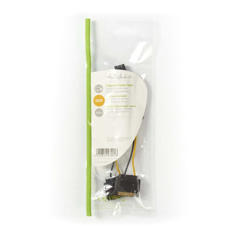 Nedis CCGP74205VA015 câble d'alimentation interne 0,15 m