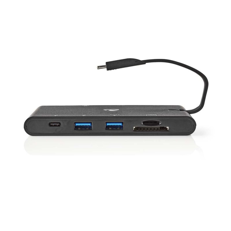Nedis USB 3.2 Gen 1 | USB-C™ Stecker | HDMI™ Buchse / Micro SD / RJ45 Buchse / SD / VGA Buchse / 2x USB-A / 2x USB-C