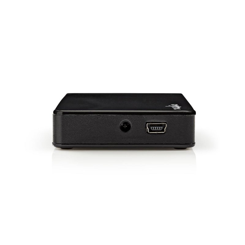 Nedis UHUBU2730BK hub & concentrateur USB 2.0 Noir