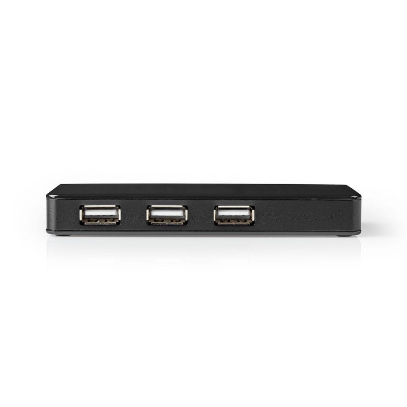 Nedis UHUBU2730BK interface hub USB 2.0 Black