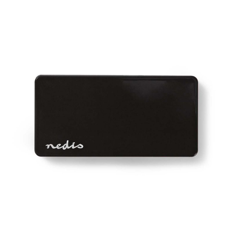 Nedis UHUBU2730BK interface hub USB 2.0 Black