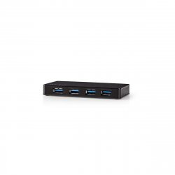 Nedis USB-Hub | 4-Port port(s) | USB 3.2 Gen1 | Netzstromversorgung / Stromversorgung über USB | 4x USB