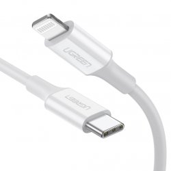 UGREEN Lightning zu Typ-C Kabel, 1m, Weiß
