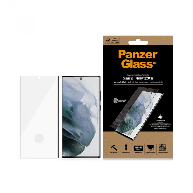PanzerGlass 7295 écran et protection arrière de téléphones portables Protection d'écran transparent Samsung 1 pièc