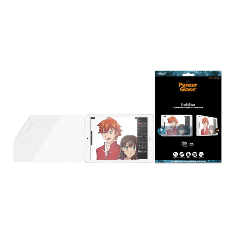 PanzerGlass ™ GraphicPaper Apple iPad 10.2″ - Paper Feel | Screen Protector Glass