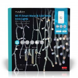 Nedis WIFILXC04W250 lumière décorative Guirlande lumineuse décorative Blanc 240 lampe(s) LED 3,49 W G