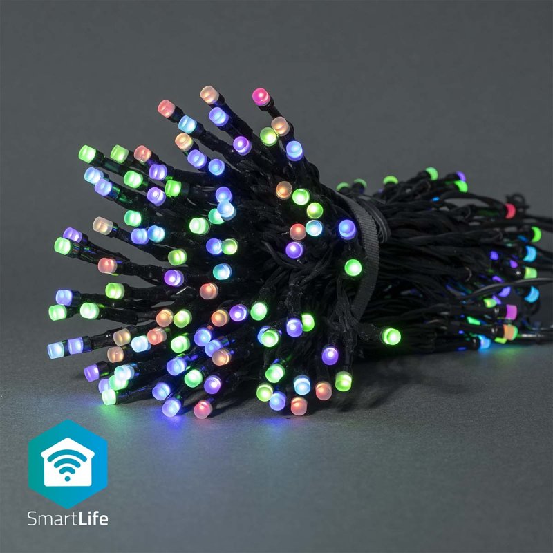 Nedis SmartLife Dekorative LED | Wi-Fi | RGB | 84 LED's | 10 m | Android™ / IOS