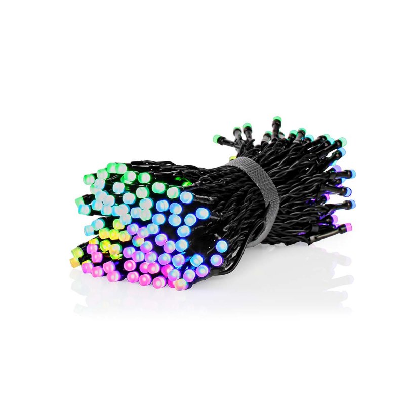 Nedis WIFILX01C168 lumière décorative Guirlande lumineuse décorative Noir 168 lampe(s) LED 5,35 W G