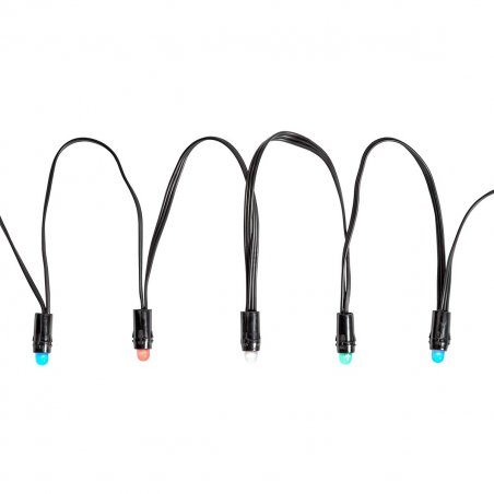 Nedis WIFILP01C48 decoration lighting Light decoration chain Black 48 lamp(s) LED 5.85 W G