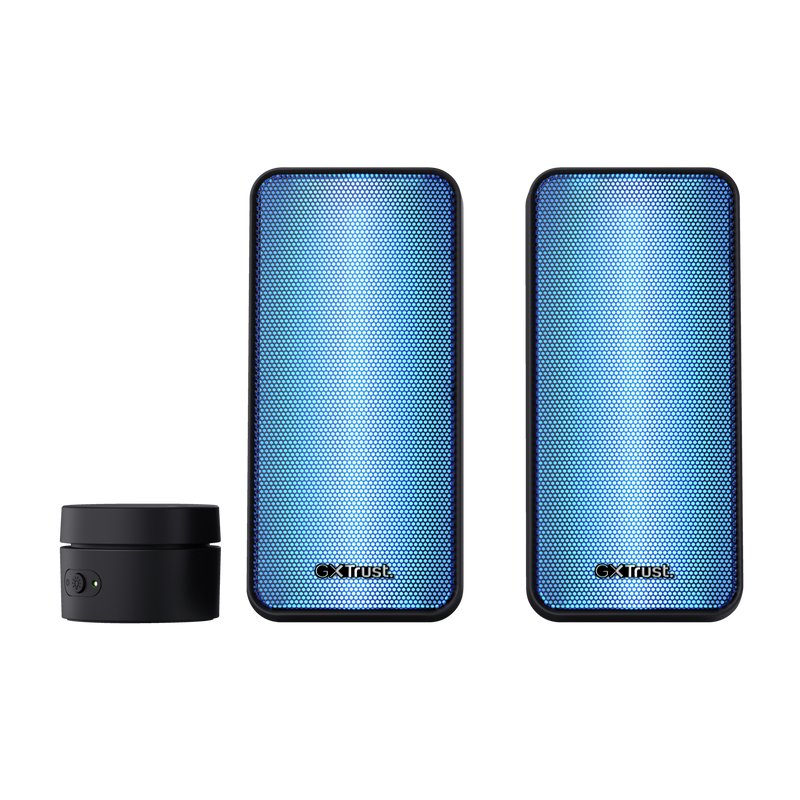 Trust GXT 611 Wezz set d'enceintes 6 W PC/ordinateur portable Noir 2.0 canaux 3 W