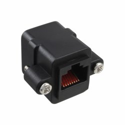 InLine 69990X wire connector 2x RJ45 Black