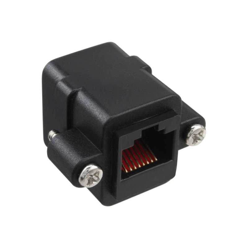 InLine 69990X wire connector 2x RJ45 Black