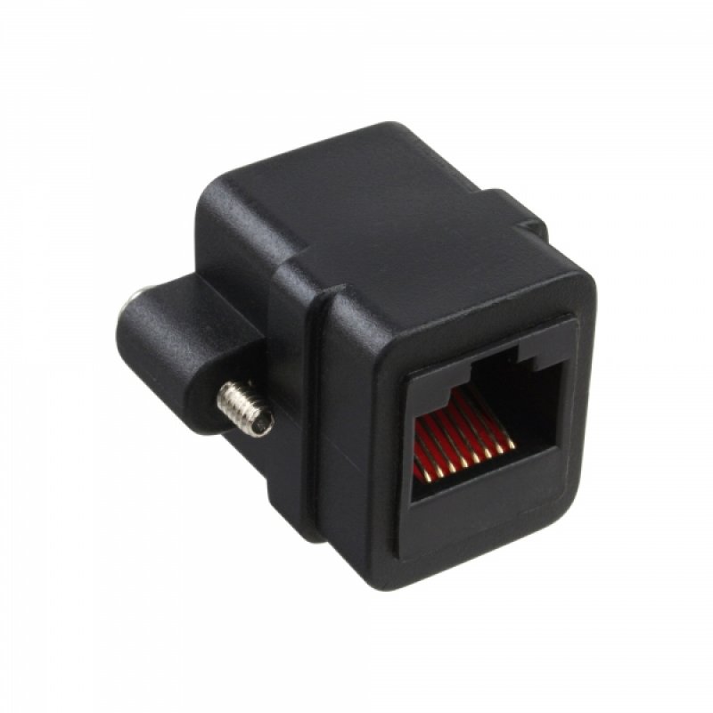 InLine 69990X wire connector 2x RJ45 Black