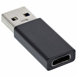 InLine USB 3.2 Gen.2 Adapter, USB-A male / USB Type C female