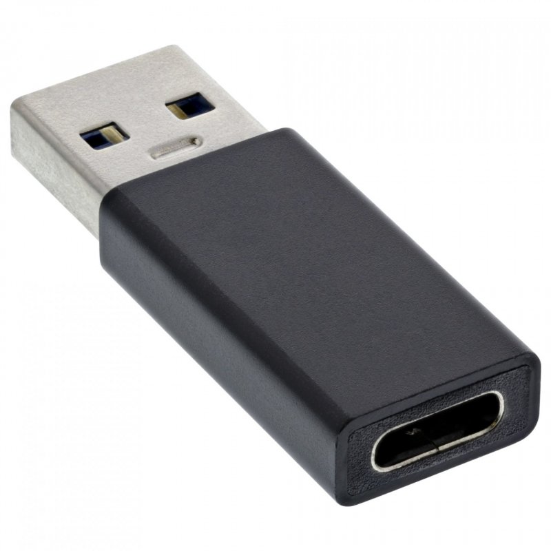 InLine USB 3.2 Gen.2 Adapter, USB-A male / USB Type C female