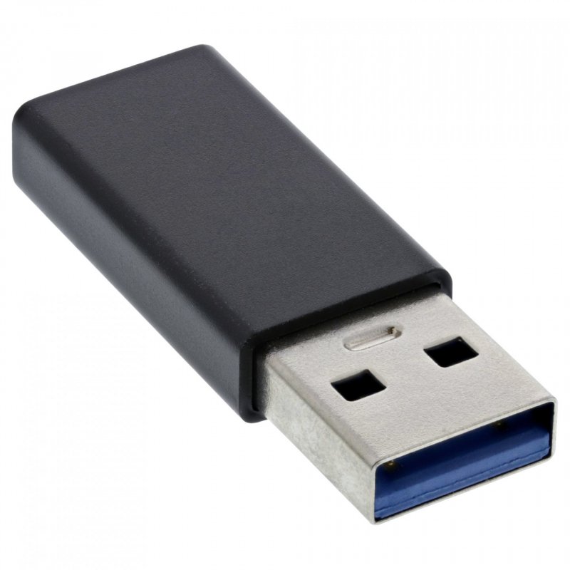 InLine USB 3.2 Gen.2 Adapter, USB-A male / USB Type C female