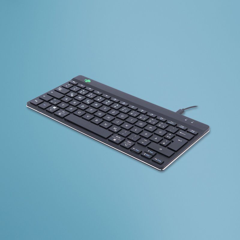 R-Go Tools Compact Break R-Go ergonomic keyboard QWERTZ (DE), wired, black