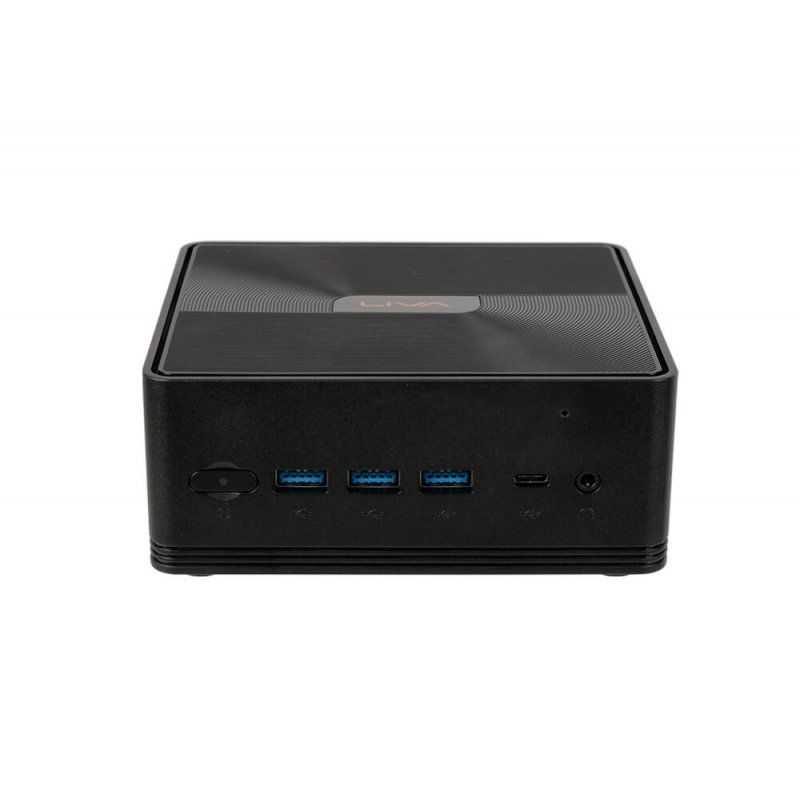 ECS LIVA Z2 N5030 mini PC Intel Pentium Silver 4 Go DDR4-SDRAM 64 Go Flash Noir