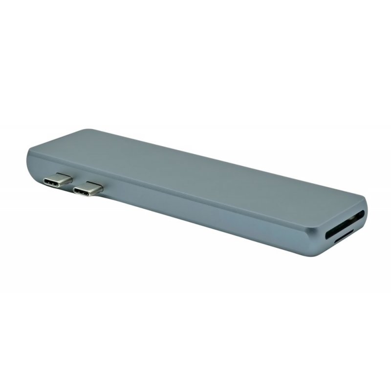 ProXtend USBC-MULTI8-001 station d'accueil USB 3.2 Gen 1 (3.1 Gen 1) Type-C Gris