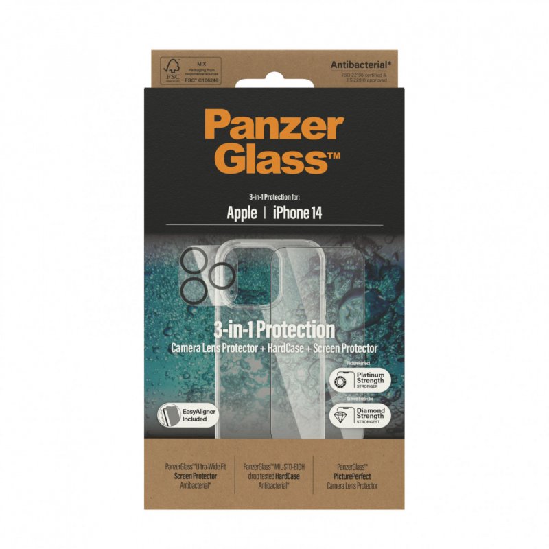 PanzerGlass PG BUND IPH2022 6.1UWF scr prot HC PP Protection d'écran transparent Apple 1 pièce(s)