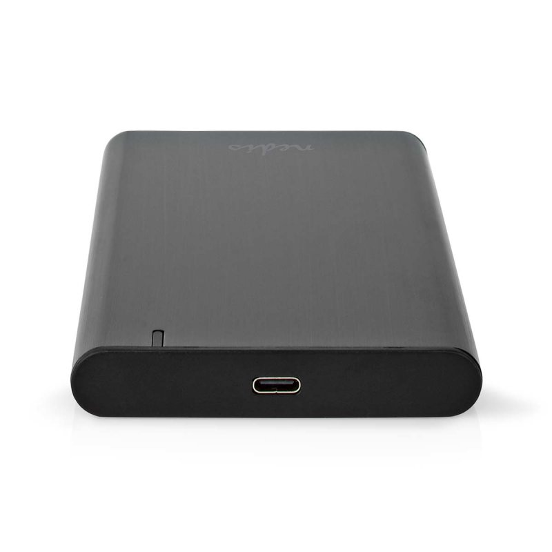 Nedis Festplattengehäuse 2.5 " | USB 3.2 Gen1 | USB Type-A / USB Type-C™ | Notebook / PC | Aluminium