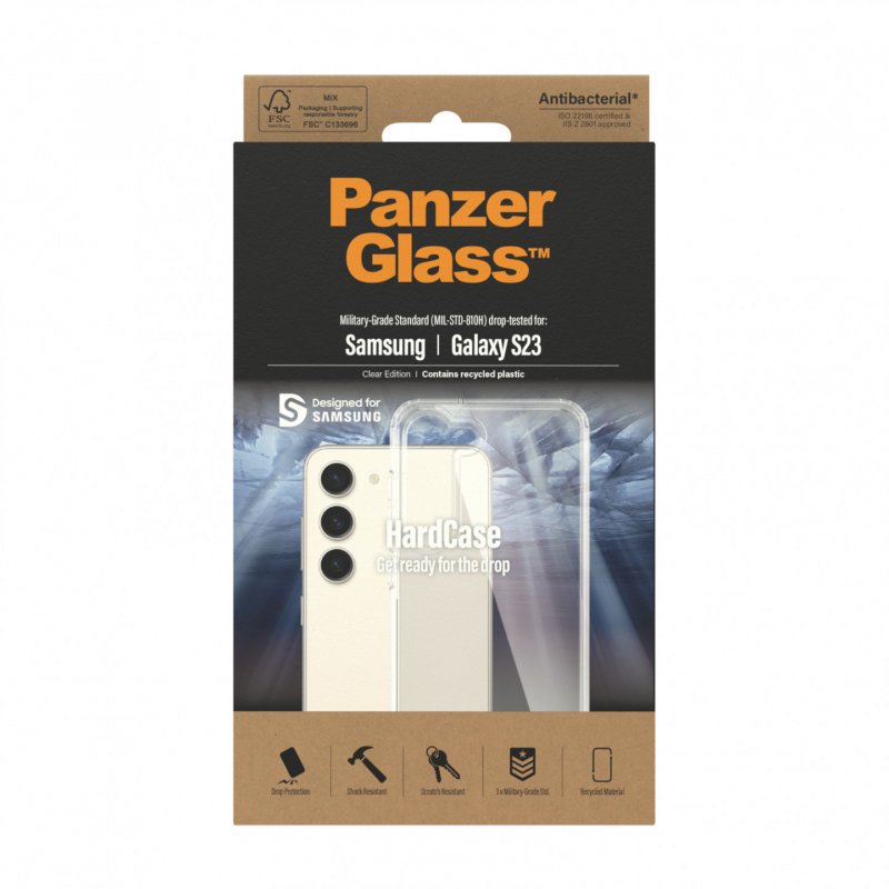 PanzerGlass ™ HardCase Samsung Galaxy S23 | Transparent