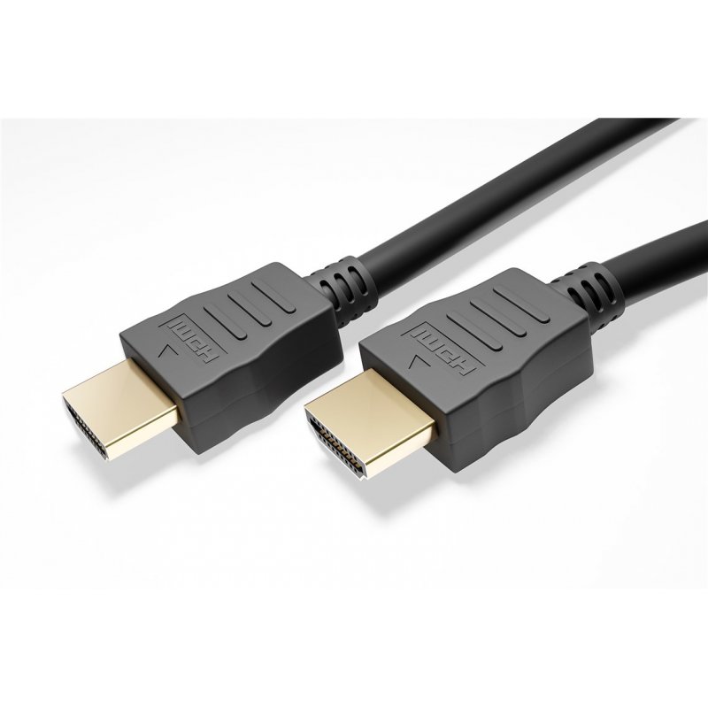 Goobay 61149 câble HDMI 0,5 m HDMI Type A (Standard) Noir