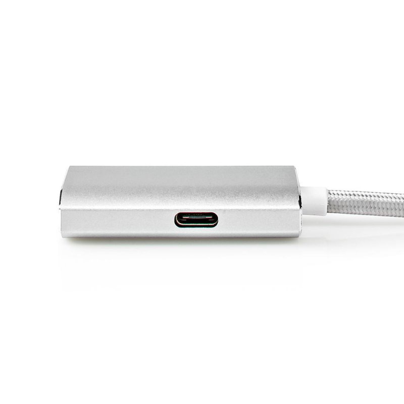 Nedis USB-Adapter | USB 3.2 Gen 1 | USB-C™ Stecker | HDMI™ | Power delivery | 2.00 m | rund | Vergoldet | Geflochten