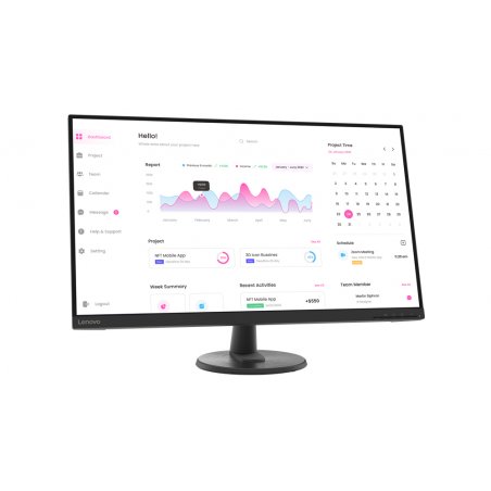 Lenovo D32-40 computer monitor 80 cm (31.5") 1920 x 1080 pixels Full HD Black