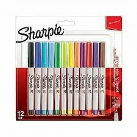 Sharpie 2065408 permanent marker Multicolour 12 pc(s)