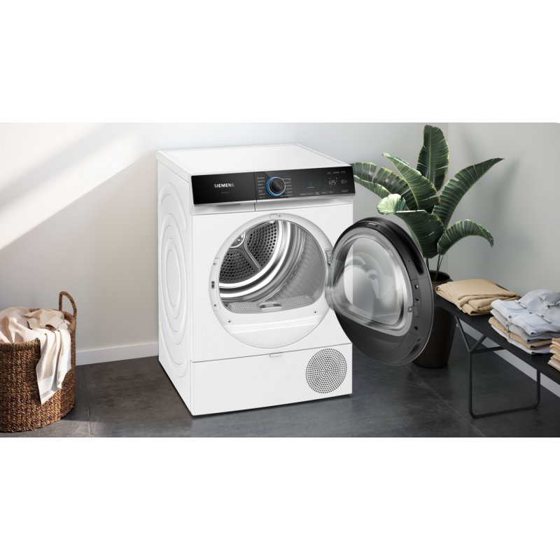 Siemens iQ700 WQ45B2B40 tumble dryer Freestanding Front-load 9 kg A+++ White