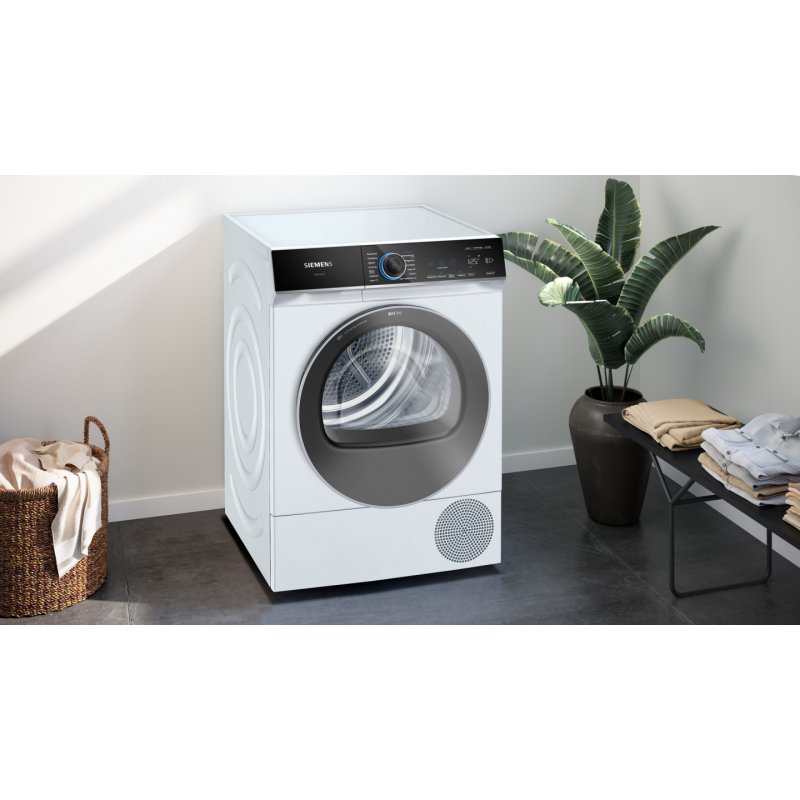 Siemens iQ700 WQ45B2B40 sèche-linge Pose libre Charge avant 9 kg A+++ Blanc